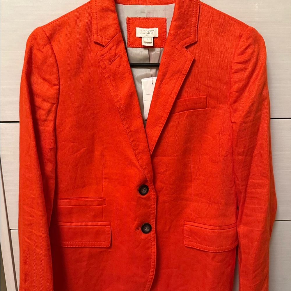 J. Crew Bold Red Women's Blazer